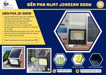 ĐÈN PHA JDJINDIAN 300W - JD8300L
