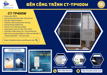 ĐÈN CÔNG TRÌNH NHỎ TP-CT400