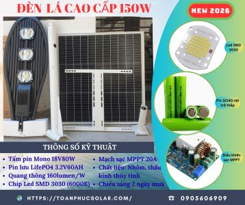 ĐÈN LÁ 150W